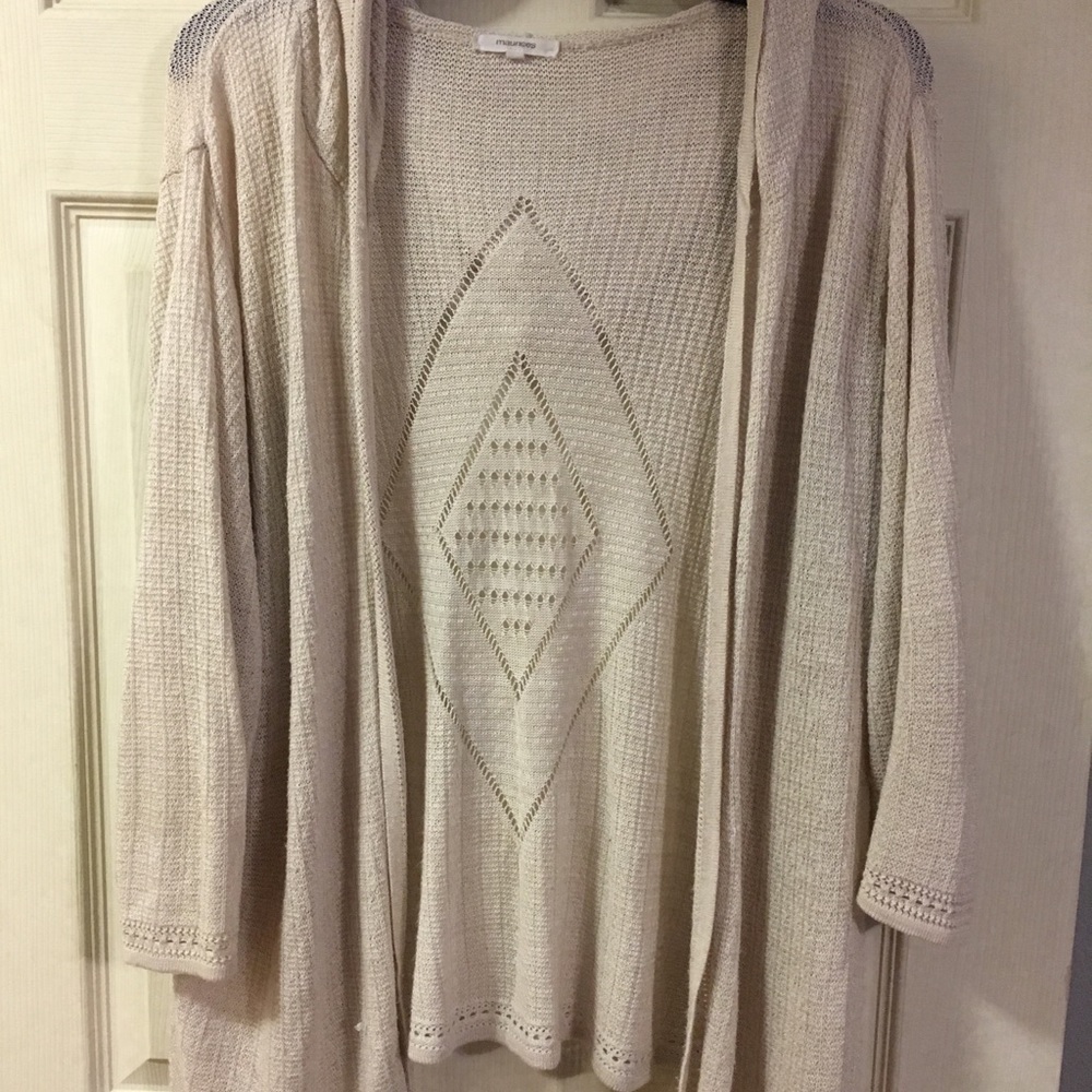Soft Knit Hooded Cardigan